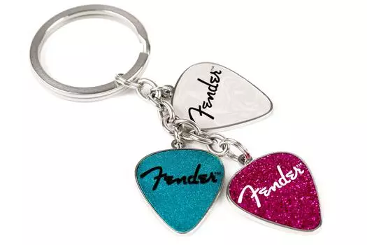 Fender аксессуары Fender PICKS БРЕЛОК ДЛЯ КЛЮЧЕЙ