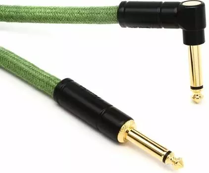 Fender Cable Angled Pure Hemp Grn 0990910062 10 Cable,