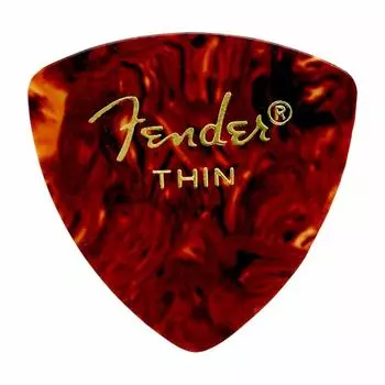 Fender Fender 346 Shape Picks Shell тонкие гитарные медиаторы x 12 штук