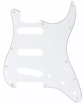 Fender Fender Pickguard STRATOCASTER PICKGUARDS WHITE 11-HOLE MODERN-STYLE S/S/S