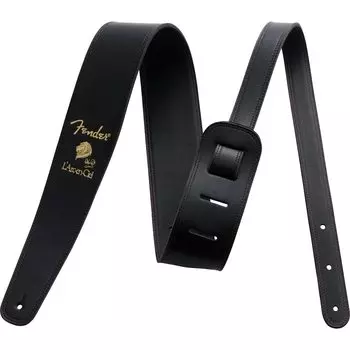 Fender Fender японский кожаный ремешок Ken Signature черный ремешок,