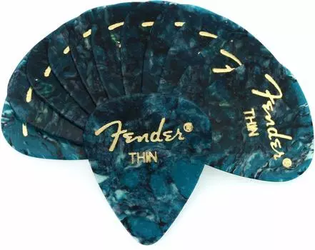 Fender Медиатор PICKPACK OCEAN TURQ THIN