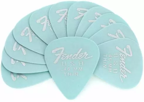 Fender Pick 351 12 Daphne Blue Dura-Tone .46 Pick,