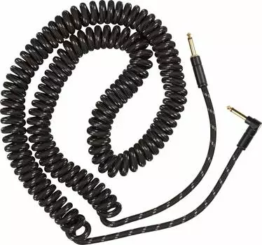 Fender Shield Deluxe Coil Black Tweed Cable, 30’,
