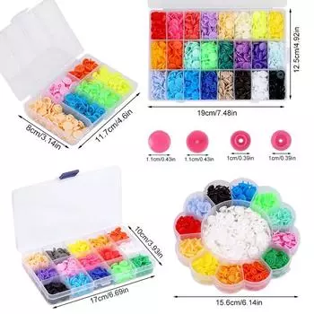 Fenrry 85/150/170/360Sets T5 Пластиковые кнопки-застежки-кнопки Плоскогубцы Набор швейных инструментов Пресс-машина Аксессуары для одежды из смолы