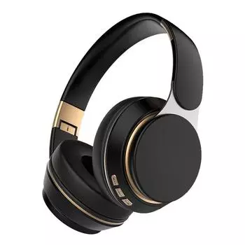 FG-07S Foldable Bluetooth Headset: Wireless, Telescopic, Heavy Bass, Stereo Sound, Sport & Computer Compatible синий