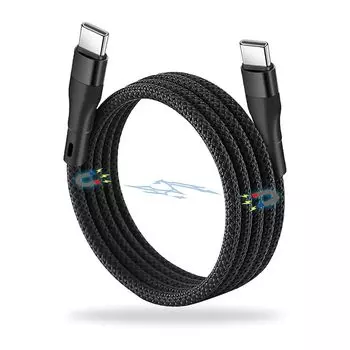 FGY charging cable magnetic auto storage cable magnet charging cable magnet USB Type-A USB-C Type-C fast charging PD60W Type C magnetic adsorption