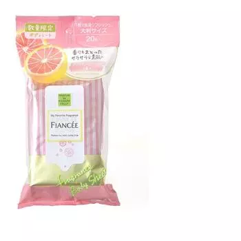 Fiancee Fragrance Body Sheet Розовый Грейпфрут 20