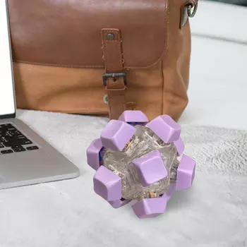 Fidget Ball для клавиатуры, мини-кликер, сенсорный инструмент для офиса и класса Purple