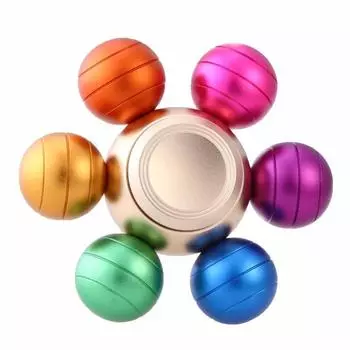 Fidget Metal Rainbow Hand Spinner Крутые гаджеты EDC Декомпрессионная игрушка Снятие стресса Тревога Анти Эстрес Y Ansiedad