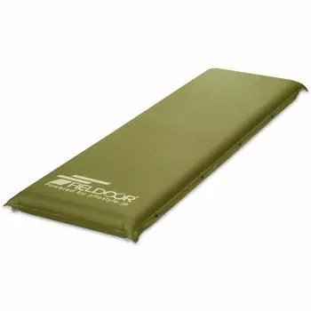 FIELDOOR Car Sleeping 10cm Automatic Inflating High Density Urethane Large Air Outdoor Mat, Thick, Mattress, Connectable, Foam, Valve, Mattress,