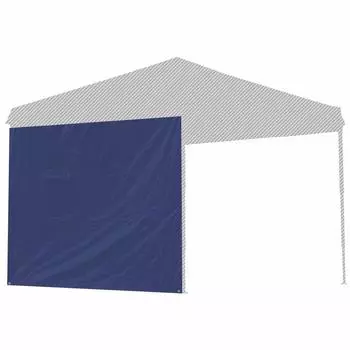 FIELDOOR Side Sheet Tarp Tent x Only Seat Steel and Aluminum Common (Horizontal Curtain) 2.5 2.5m (Side Only) (G03 Model) [Screen Type/Blue]