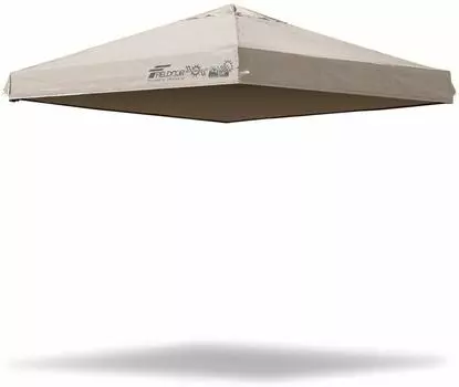 FIELDOOR Верхний тент x Для тента из брезента с защитой от ультрафиолета и высокой водостойкостью Только чехол 2,5 2,5 м * Верх [Светло-бежевый]