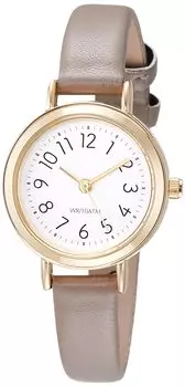 [Fieldwork] Analog Pluy Small Waterproof Leather Strap ST246p-2 Women s Gray