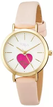 [Fieldwork] Часы Analog Shake Gold Leather Strap KDS012-3 женские розовые