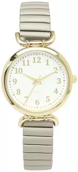 [Fieldwork] Часы Bellows Analog Miranda Metal Band Gold YM071-1 Женские Серые