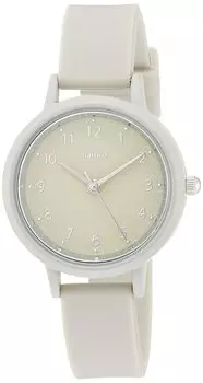 [Fieldwork] Watch Analog Tone Silicone Band YM061-1 Women s White