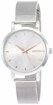 [Fieldwork] Watch Fieldwork Analog Lethe Metal Band Mesh QKS199-1 Women s Silver