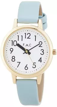 [Fieldwork] Watch Leather Strap Analog Master MKL2301-2 Women s Blue