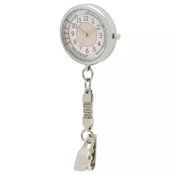 [Fieldwork] Women s Pocket Watch with Pulse Memory Clip, Luminous Pink MKK2304-2