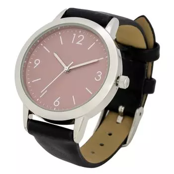 [Fieldwork] Women s Watch Analog Leather Strap Black Malibu PP010-5