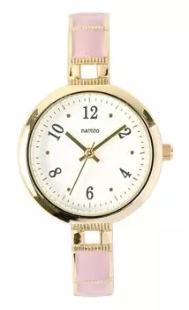 [Fieldwork] Women s Watch Analog Metal Belt Bangle Type Epocolor Katery Pink YM123-2