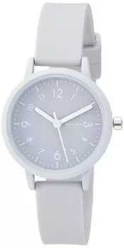 [Fieldwork] Wristwatch Analog Small Silicone Belt Women s Purple