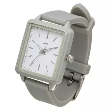 [Fieldwork] Женские часы Analog Silicone Belt Rectangle Tango Grey JN027-2 серый