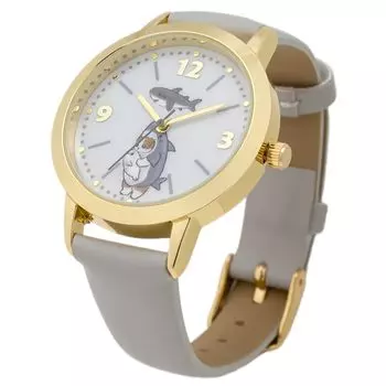 [Fieldwork] Женские часы Mofusand Shark Grey Leather Band MSD002-5