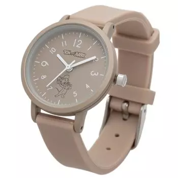 [Fieldwork] Женские часы Tom and Jerry Analog Silicone Belt Line Art Rubber Watch Jerry Beige TAJ005-1