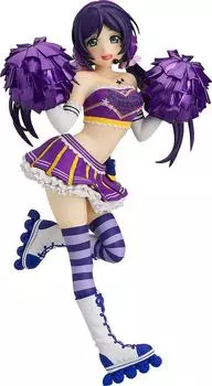 figFIX Love School Idol Festival Чирлидерша Нозоми Тодзё расписала готовую фигурку в прямом эфире! увидеть. Немасштабируемый АБС и ПВХ фиолетовый
