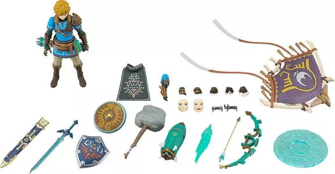 figma Легенда о Зельде Слезы Королевства Ссылка Слезы Королевства DX Edition Пластиковая окрашенная подвижная фигурка вер. Немасштабируемый