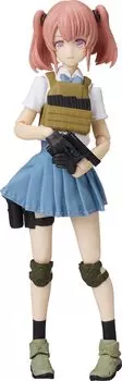 figma Little Armory Busou JK Variant D Пластиковая окрашенная подвижная фигурка Немасштабная
