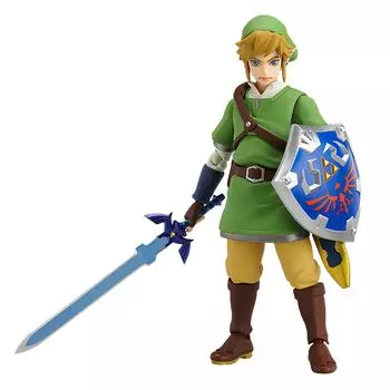 figma The Legend of Zelda Skyward Sword Link Немасштабная подвижная фигурка из АБС и ПВХ без фталата, четвертая перепродажа