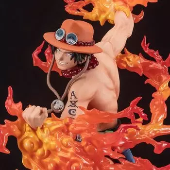 Figuarts ZERO Super Fierce Battle Portgas Ace ONE PIECE Bounty Rush 5th Anniversary D.