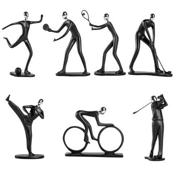 Figure Sculpture for Bedroom Living Room Shelf Home Decor Anti Fading Figurine Dropshipping