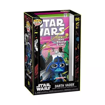 Фигурка Дарта Вейдера из «Звездных войн» Funko Comic Cover с футляром Darth VADER Star Wars Funko POP! #48 (1977)