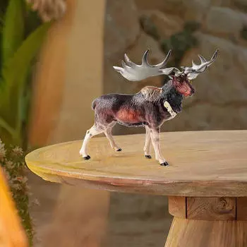Фигурка дикого животного для декора детской комнаты Elk Deer Model
