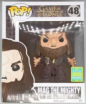 Фигурка Funko Game of Thrones Magazine The Mighty Summer Convention 2016 Pop Oversized 15 см 0849803094836 - - -
