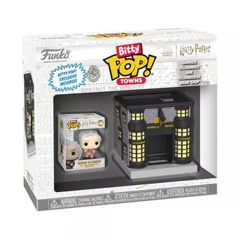 Фигурка Гарри Поттера Bitty Pop Ollivander Funko BITTY TOWNS GARRICK OLLIVANDER и OLLIVANDER WAND SHOP Funko POP!