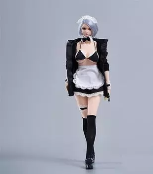 Фигурка Hobby Toy Scale, совместимая с TBLeague Body CDToys CD051, красивая женская модная сексуальная толстовка с капюшоном, юбка, комплект одежды и обуви, а также голова, не