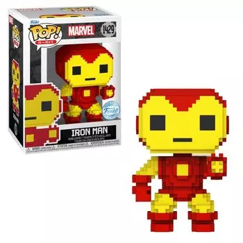 Фигурка Marvel Avengers Iron Man Funko TGT Avengers Iron Man Marvel Funko 8-Bit POP! 8-разрядный
