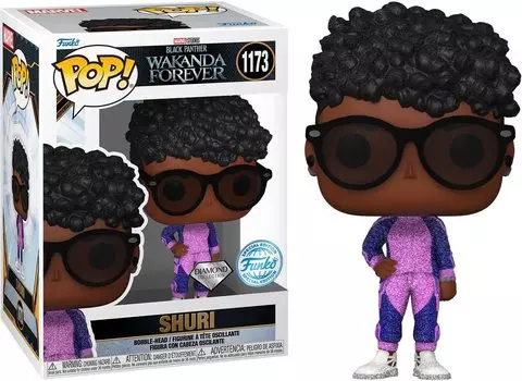 Фигурка Marvel Черная пантера Шури Бриллиантовая коллекция Funko Marvel Funko Pop!