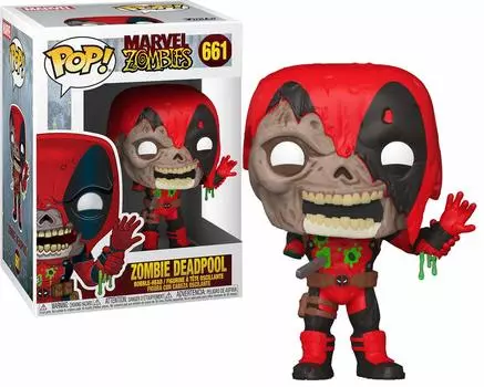 Фигурка Marvel Deadpool 3 Zombies Funko Marvel Deadpool 3 Zombies Виниловая фигурка Funko Pop!