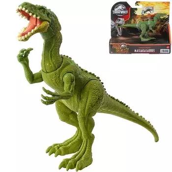 Фигурка Mattel Jurassic World Real Mini Masiakasaurus возрастом 10 лет и HBY68 зеленого цвета (МИР ЮРСКОГО ПЕРИОДА) [4 вверх]