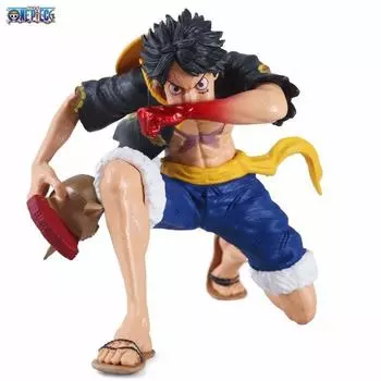 Фигурка One Piece BT Blowing Luffy Multiform Figure Аниме Луффи ПВХ Фигурка Коллекционная Рождественская Модель Кукла Игрушки чёрный