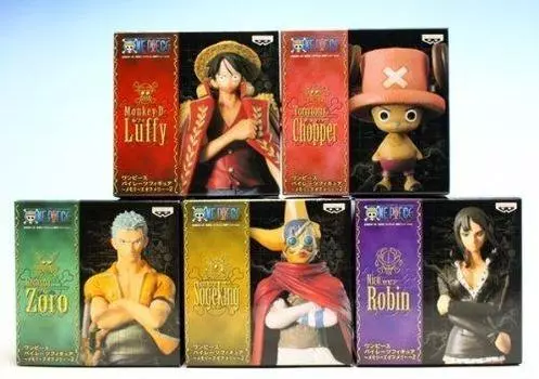 Фигурка One Piece Pirates Memories of Merry 2 ONE PIECE Banpresto (Полный набор из 5 видов.)