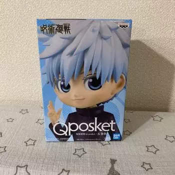 Фигурка Q posket Jujutsu Kaisen Satoru Gojo, настоящее лицо, версия