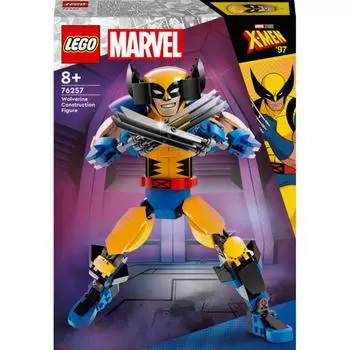 Фигурка Росомахи Marvel Lego 76257, разноцветные