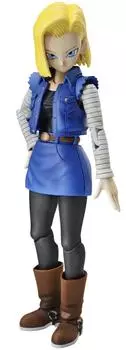 Фигурка-рост Стандартная Dragon Ball Android 18 Цветная пластиковая модель